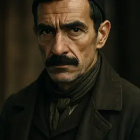 Bertuccio from The Count of Monte Cristo — AI character portrait