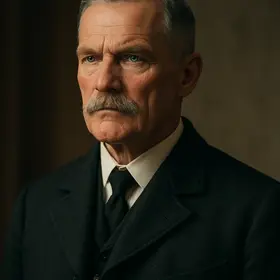 The Colonel from The Awakening — AI character portrait