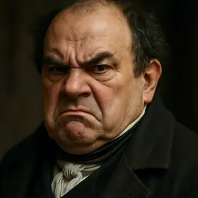 M. Krempe, Frankenstein character portrait