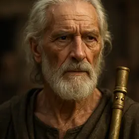 Nestor from The Odyssey — AI character portrait