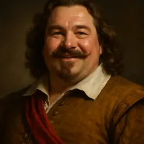 Porthos, Twenty Years After character portrait