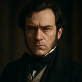 Édouard de Villefort from The Count of Monte Cristo — AI character portrait