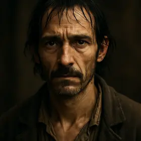 Gaspard Caderousse from The Count of Monte Cristo — AI character portrait