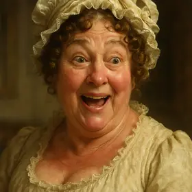 Mrs. Bennet from Pride and Prejudice