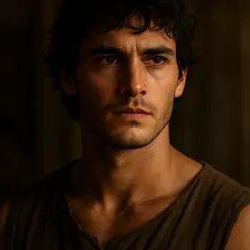 Telemachus from The Odyssey — AI character portrait