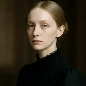 Louisa van der Luyden from The Age of Innocence — AI character portrait