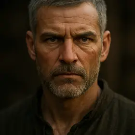 Kent from King Lear — AI character portrait