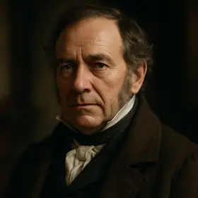 Mr. Gardiner, Pride and Prejudice character portrait