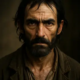 Caderousse from The Count of Monte Cristo — AI character portrait