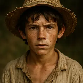 Huckleberry Finn, Adventures of Huckleberry Finn character portrait