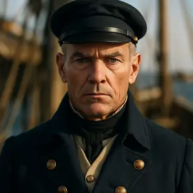 Captain Smollett from Treasure Island