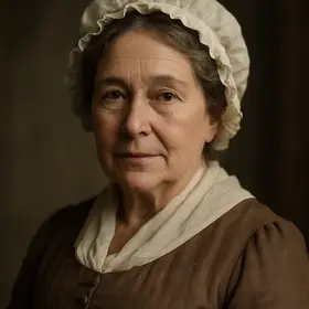 Lady Lucas, Pride and Prejudice character portrait