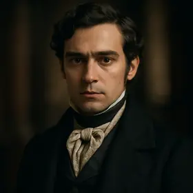 Lucien Debray from The Count of Monte Cristo — AI character portrait
