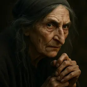 The Witch from Grimms' Fairy Tales
