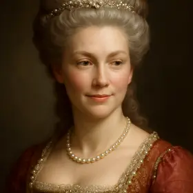 The Queen of Brobdingnag from Gulliver's Travels — AI character portrait