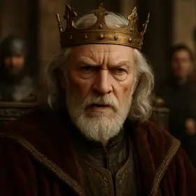 King Lear from King Lear — AI character portrait